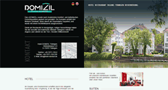 Desktop Screenshot of hotel-domizil.de